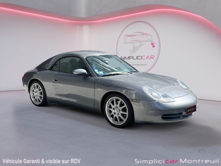 Porsche 911 carrera cabriolet 996 3.4i occasion montreuil (porte de vincennes)(75) simplicicar simplicibike france