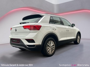 Volkswagen t-roc lounge 1.0 tsi 115 start/stop bvm6 occasion simplicicar rennes simplicicar simplicibike france