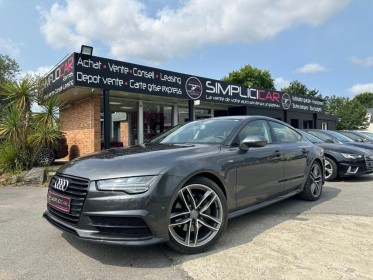 Audi a7 sportback 218ch tdi s tronic 7 quattro s line 3.0 v6 occasion simplicicar rennes simplicicar simplicibike france