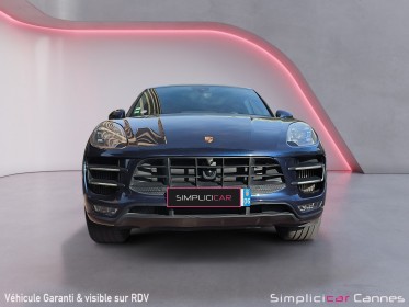 Porsche macan turbo 3.6 v6 400 ch pdk porsche approuved entretien complet. occasion cannes (06) simplicicar simplicibike france