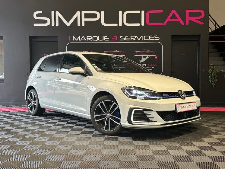 Volkswagen golf golf 7 1.4 tsi 204cv hybride rechargeable dsg6 gte garantie-12-mois occasion  simplicicar aix les bains...