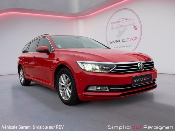 Volkswagen passat 8 sw viii 1.6 tdi 120ch confortline dsg 7 - apple carplay - garantie 12 mois occasion simplicicar perpignan...