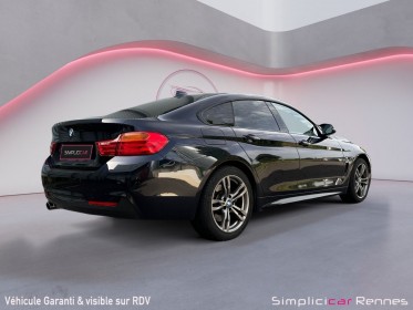 Bmw serie 4 gran coupe f36 m sport gran coupe 430d 258ch - couleur carbonschwarz occasion simplicicar rennes simplicicar...