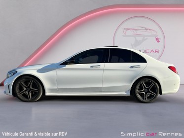 Mercedes classe c 220d 194ch 9g-tronic amg line - toit ouvrant - son burmester - siege chauffant occasion simplicicar rennes...