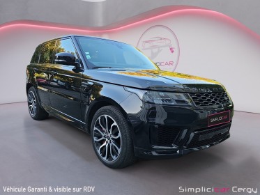 Land rover range rover sport p400e 404 ch2.0l phev hse dynamique  / jantes 21  / occasion cergy (95) simplicicar simplicibike...