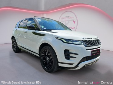 Land rover range rover evoque p300e phev 1.5 - 309 ch bva8 r-dynamic se occasion cergy (95) simplicicar simplicibike france