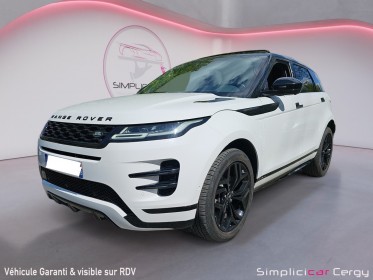 Land rover range rover evoque p300e phev 1.5 - 309 ch bva8 r-dynamic se occasion cergy (95) simplicicar simplicibike france