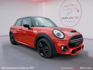 Mini hatch 5 portes f55 lci cooper s 192 ch bva7 finition john cooper works occasion simplicicar rennes simplicicar...