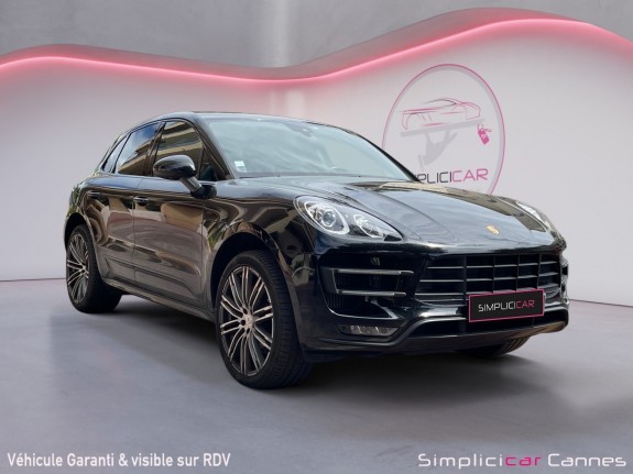 Porsche macan turbo 3.6 v6 400 ch pdk occasion cannes (06) simplicicar simplicibike france