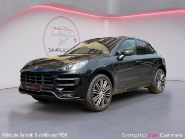 Porsche macan turbo 3.6 v6 400 ch pdk occasion cannes (06) simplicicar simplicibike france