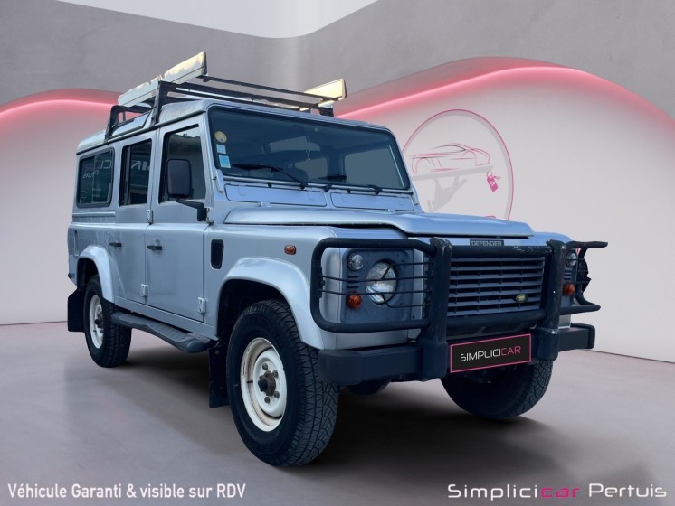 Land rover defender td5 2l5 station wagon 9 places occasion simplicicar pertuis  simplicicar simplicibike france