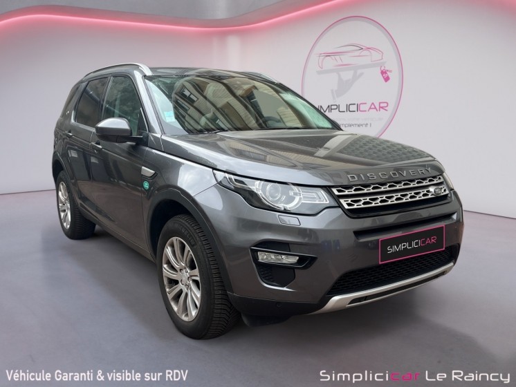 Land rover discovery sport mark i td4 180ch hse a occasion le raincy (93) simplicicar simplicibike france