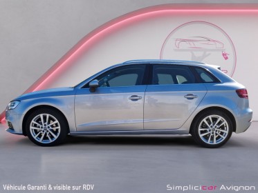 Audi a3 sportback 1.6 tdi 110 s tronic 7 design cuir xenon radar occasion avignon (84) simplicicar simplicibike france