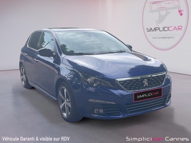 Peugeot 308 puretech 130ch ss bvm6 gt line occasion cannes (06) simplicicar simplicibike france