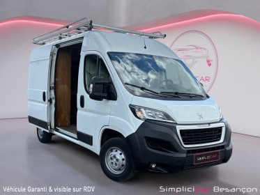 Peugeot boxer fourgon tole 335 l2h2 bluehdi 130 ss premium occasion simplicicar besanÇon simplicicar simplicibike france