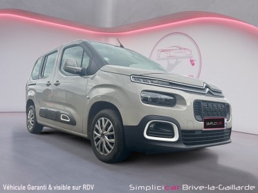 Citroen berlingo taille m bluehdi 100 ss bvm feel occasion simplicicar brive la gaillarde  simplicicar simplicibike france