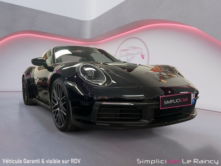 Porsche 911 targa 4 3.0i 385 pdk pack chrono fr occasion le raincy (93) simplicicar simplicibike france