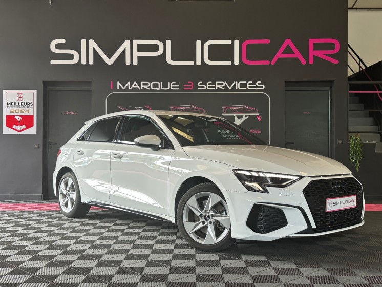 Audi a3 sportback audi a3 40 tfsie 204 s tronic 6 s line garantie 12 mois occasion  simplicicar aix les bains simplicicar...