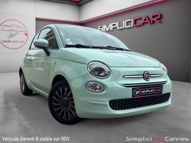 Fiat 500 my20 serie 7 euro 6d 1.2 69 ch eco pack s/s lounge occasion cannes (06) simplicicar simplicibike france