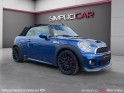 Mini cabriolet r57 john cooper works 211ch mini coopers sièges chauffants, mode sport occasion simplicicar rennes...