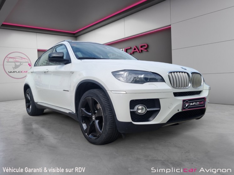 Bmw x6 e71/e72 xdrive35d 286ch luxe a cuir camera toit ouvrant occasion avignon (84) simplicicar simplicibike france