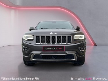 Jeep grand cherokee 3.0 crd v6 250 chevaux overland a, toutes options occasion simplicicar rennes simplicicar simplicibike...