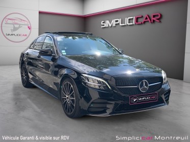 Mercedes classe c 200 d 9g-tronic amg line/premiere main/entretens mercedes/garantie 12 mois/ occasion montreuil (porte de...