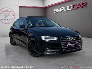 Audi a3 sportback 2.0 tdi 184 ambition luxe quattro s tronic 6 occasion simplicicar frejus  simplicicar simplicibike france