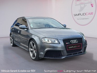 Audi rs3 sportback 2.5 tfsi 340 quattro s-tronic a - stage 1 414 cv occasion simplicicar lagny  simplicicar simplicibike france