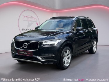 Volvo xc90 t8 twin engine 32087 ch geartronic 7pl momentum occasion simplicicar vaucresson simplicicar simplicibike france