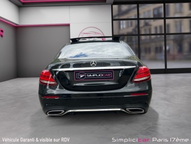 Mercedes classe e 220 d 9g-tronic 4-matic fascination garantie 12 mois occasion paris 17ème (75)(porte maillot) simplicicar...