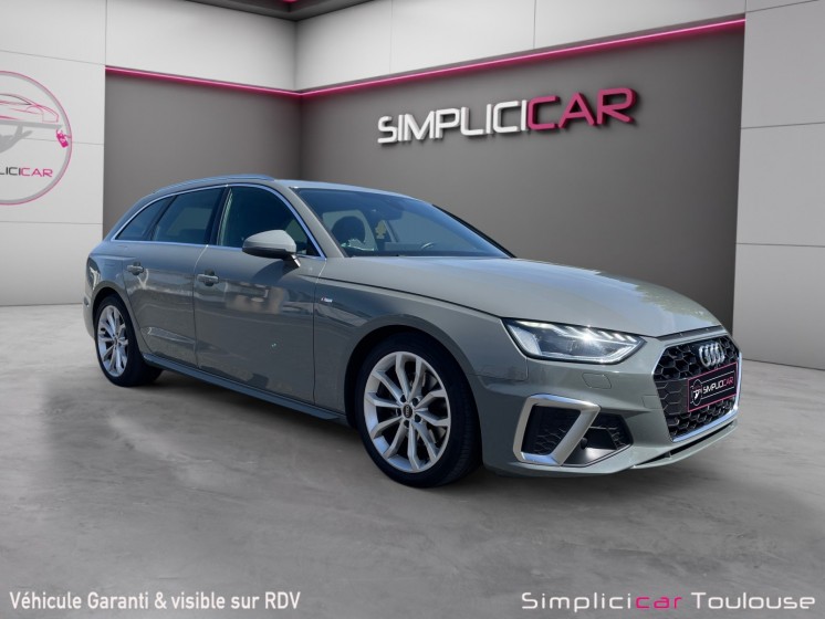 Audi a4 avant 35 tfsi 150 s tronic 7 s line occasion toulouse (31) simplicicar simplicibike france