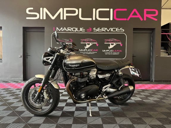 Triumph speed twin 1200 garantie 12 mois entretien triumph occasion  simplicicar aix les bains simplicicar simplicibike france