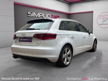 Audi a3 sportback 2.0 tdi 150 ambition luxe occasion le raincy (93) simplicicar simplicibike france