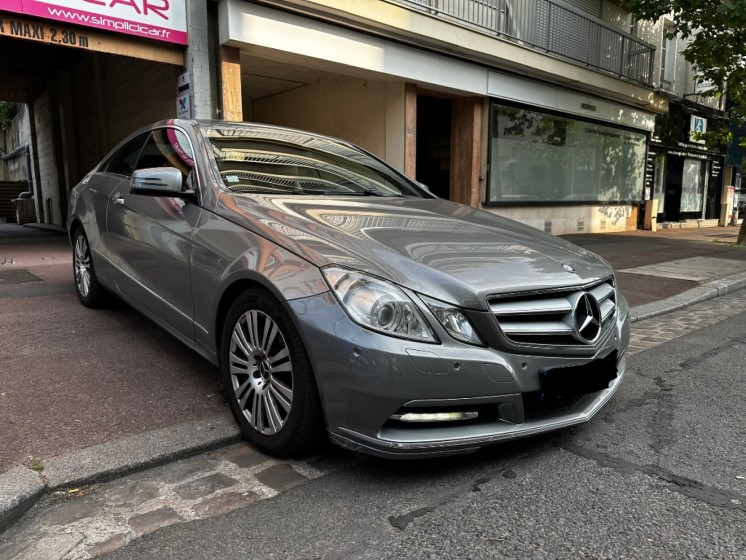 Mercedes classe e coupe 220 cdi executive bva occasion le raincy (93) simplicicar simplicibike france