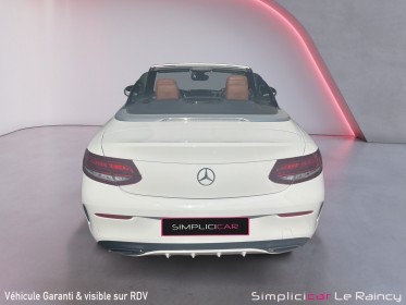 Mercedes classe c cabriolet 220 d 9g-tronic pack amg line occasion le raincy (93) simplicicar simplicibike france