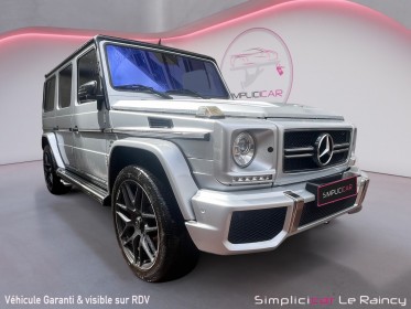 Mercedes classe g g long 63 amg a intérieur carbon full options suivi mercedes complet occasion le raincy (93) simplicicar...