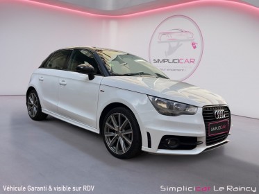 Audi a1 sportback 1.6 tdi 90 ch s line occasion le raincy (93) simplicicar simplicibike france