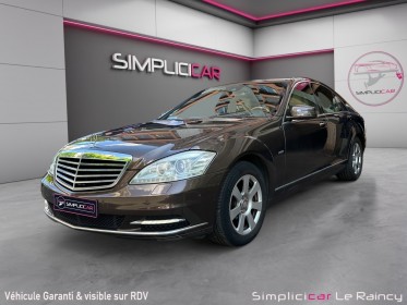 Mercedes classe s 350 cdi l blueefficiency 4-matic a occasion le raincy (93) simplicicar simplicibike france