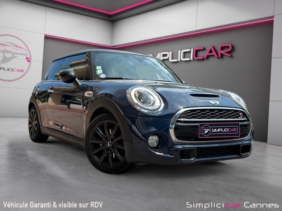 Mini hatch 3 portes f56 cooper s 192 ch bva6 finition red hot chili occasion cannes (06) simplicicar simplicibike france