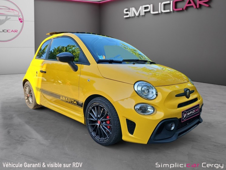 Abarth 595 serie 6 1.4 turbo 16v t-jet 180 ch bvm5 competizione / toit ouvrant / suivi abarth occasion cergy (95) simplicicar...