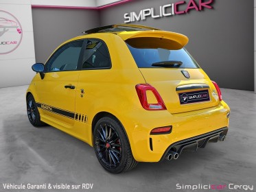 Abarth 595 serie 6 1.4 turbo 16v t-jet 180 ch bvm5 competizione / toit ouvrant / suivi abarth occasion cergy (95) simplicicar...