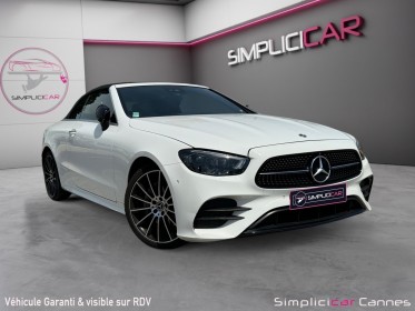 Mercedes classe e cabriolet 220 d 9g-tronic amg line occasion simplicicar frejus  simplicicar simplicibike france