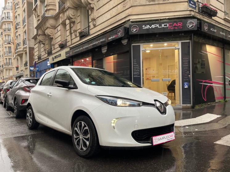 Renault zoe r75 life occasion paris 15ème (75) simplicicar simplicibike france