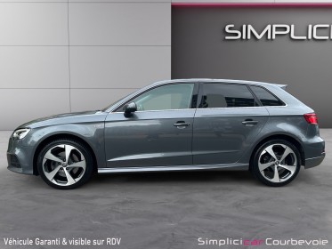 Audi a3 sportback 2.0 tfsi 190 s tronic 7 design luxe garantie 12 mois occasion courbevoie simplicicar simplicibike france