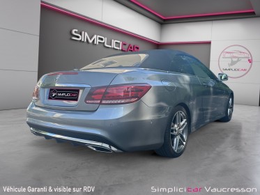 Mercedes classe e cabriolet 220 blue tec executive a occasion simplicicar vaucresson simplicicar simplicibike france