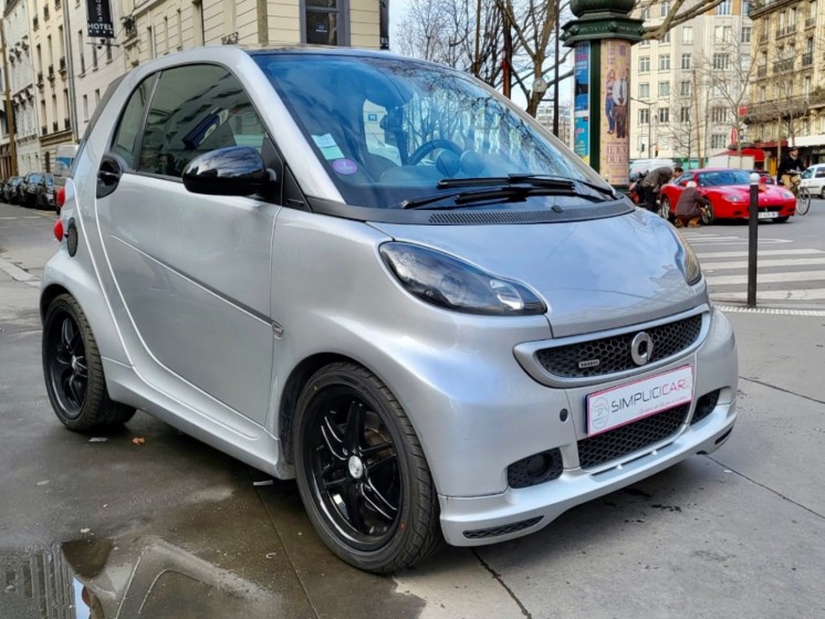 Smart  fortwo 1.0 turbo 102 cv brabus occasion paris 17ème (75)(porte maillot) simplicicar simplicibike france