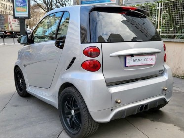 Smart  fortwo 1.0 turbo 102 cv brabus occasion paris 17ème (75)(porte maillot) simplicicar simplicibike france