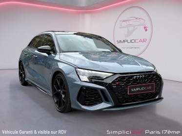 Audi rs3 sportback 2.5 tfsi 400 s tronic 7 quattro occasion paris 17ème (75)(porte maillot) simplicicar simplicibike france