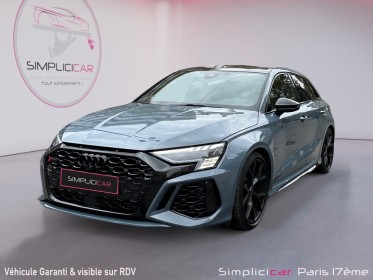 Audi rs3 sportback 2.5 tfsi 400 s tronic 7 quattro occasion paris 17ème (75)(porte maillot) simplicicar simplicibike france